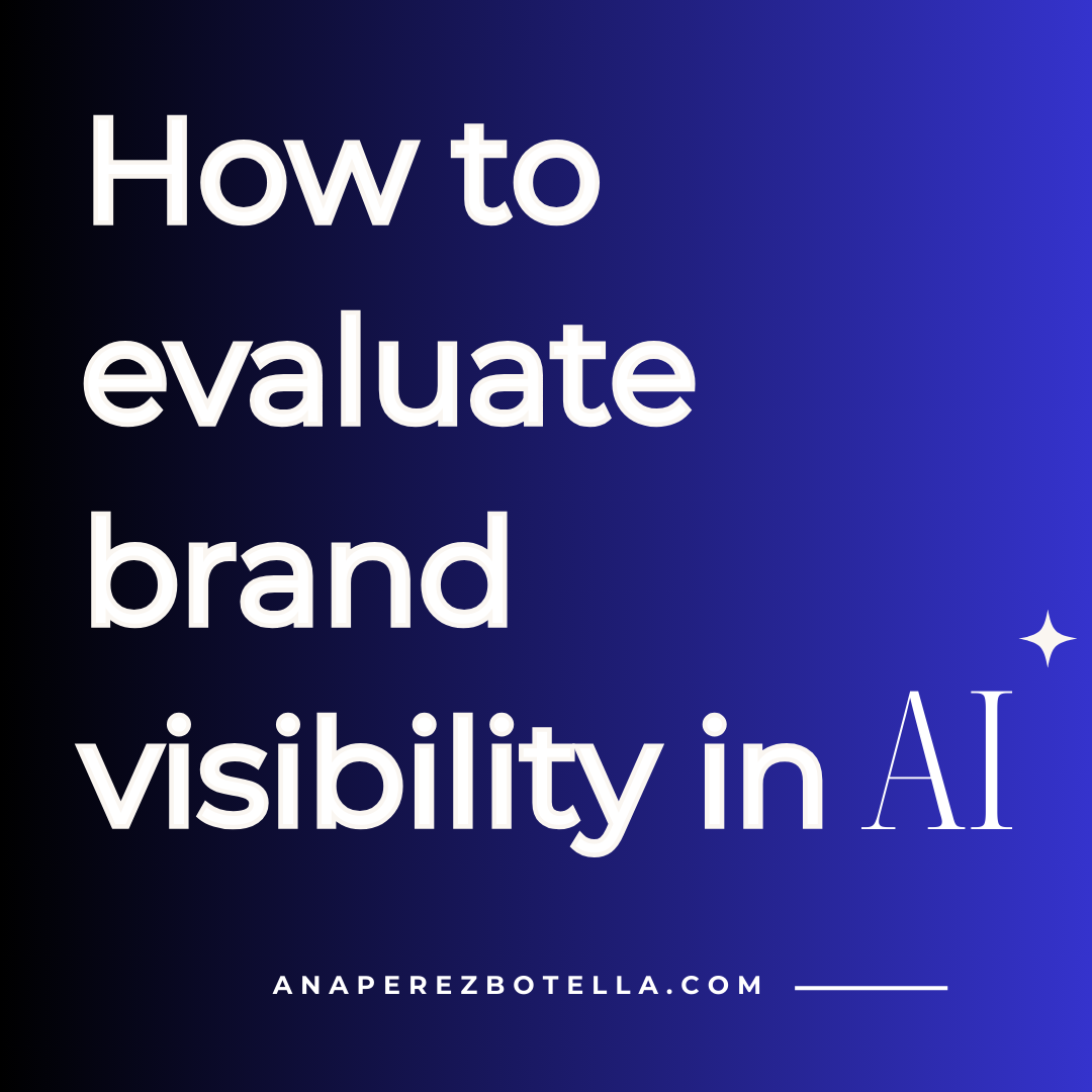 How to evaluate brand visibility in AI